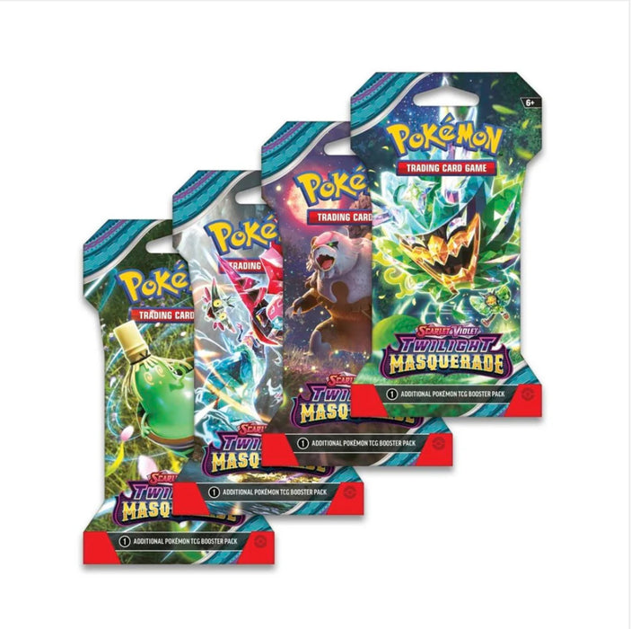 Pokemon Scarlet & Violet: Twilight Masquerade Sleeved Booster PACK