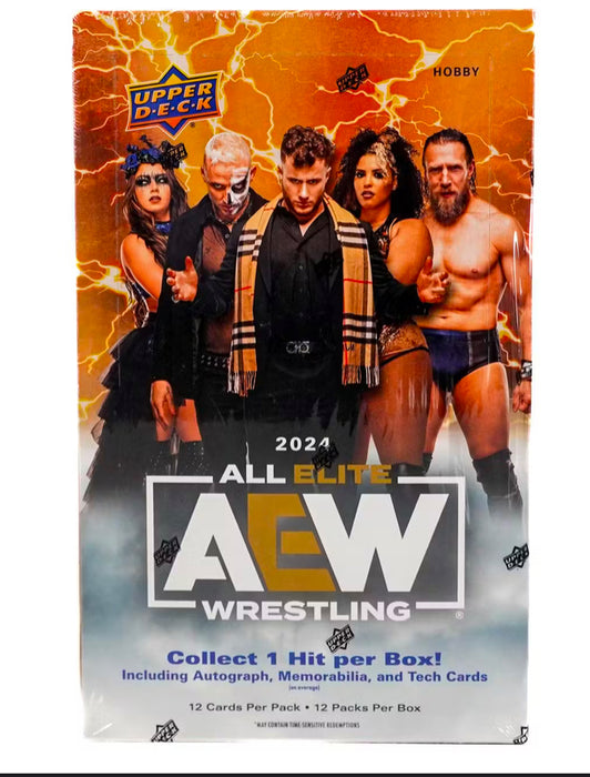 2024 Upper Deck AEW Wrestling Hobby Box