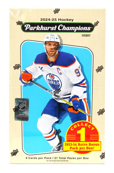 2024/25 Upper Deck Parkhurst Champions Hockey Hobby Box