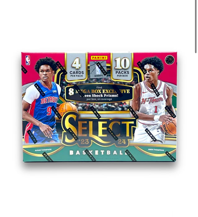 2023-24 Panini Select Basketball Hobby Exclusive MEGA BOX (GREEN SHOCK)