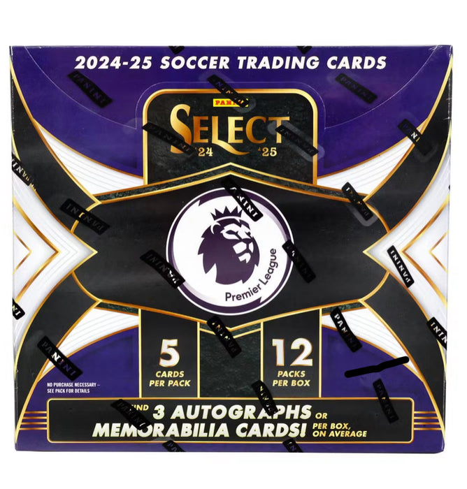 PACK - 2024/25 Panini Select Premier League EPL Soccer Hobby Box PACK