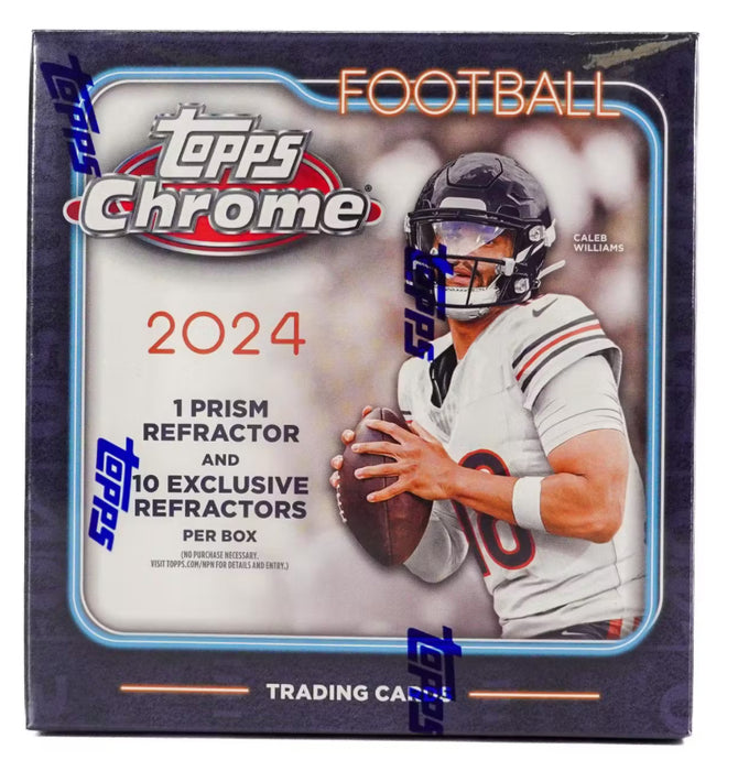 2024 Topps Chrome Football Mega Box