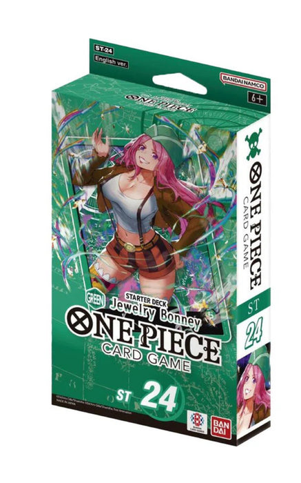 One Piece TCG: Starter Deck - Green Jewelry Bonney (ST-24)