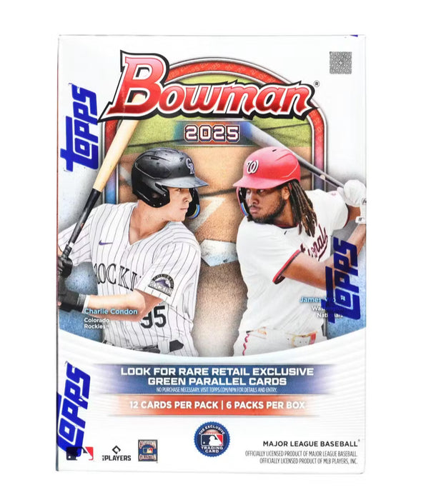 2025 Bowman Baseball 6-Pack Blaster Box