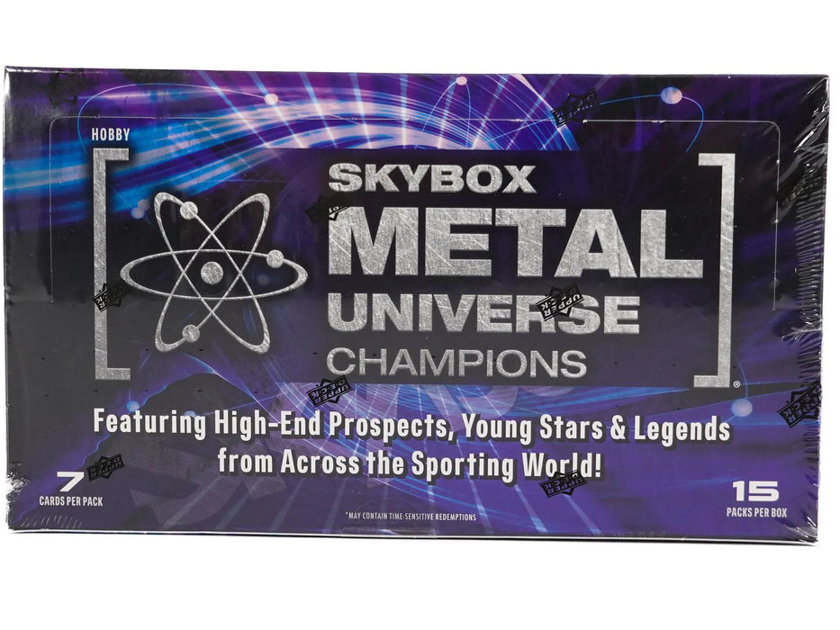 (PACK) 2023 Upper Deck Skybox Metal Universe Champions Hobby Box PACK