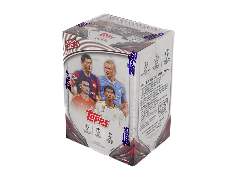 2023/24 Topps UEFA Club Competitions Soccer 7-Pack Blaster Box