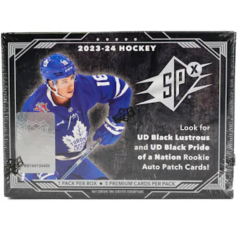 2023/24 Upper Deck SPx Hockey Hobby Box