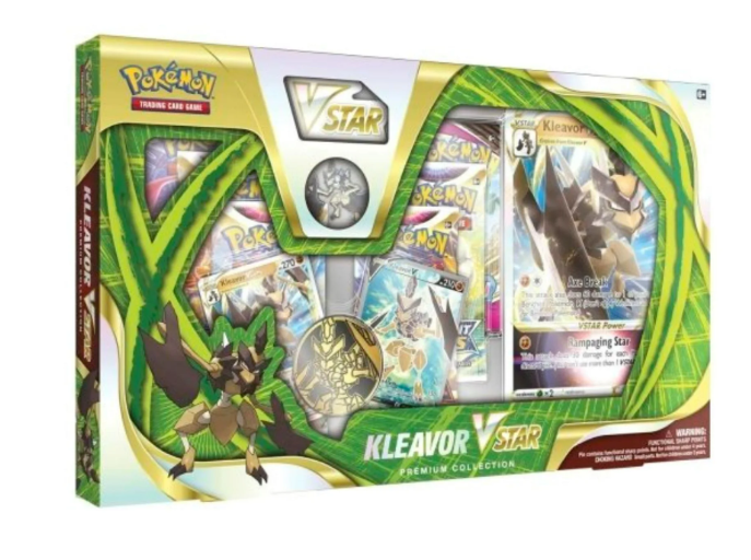 Pokemon Trading Card Games TCG -  Kleavor VSTAR Collection Box