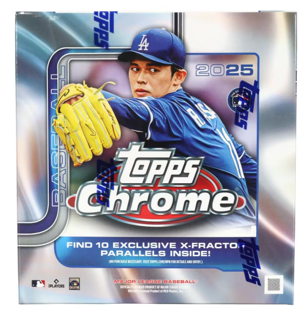 2025 Topps Chrome Baseball Mega Box