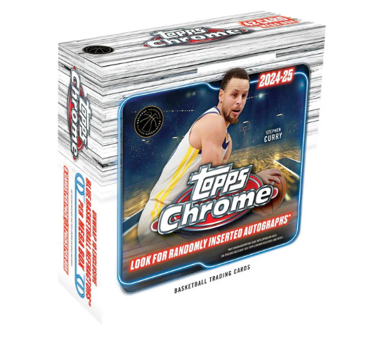 2024/25 Topps Chrome Basketball Monster Mega Box