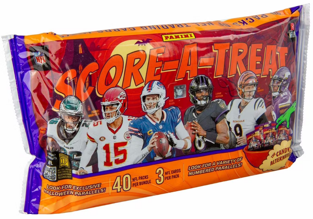 2025 Panini Score-A-Treat Halloween Football 40-Pack Box