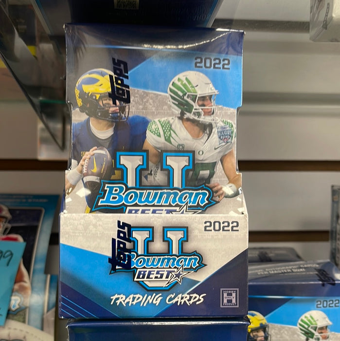 2022 Bowman University Best Football Hobby Box