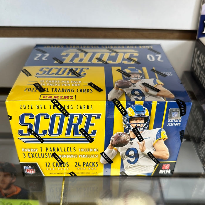 2022 Panini Score Football 24-Pack Retail Box