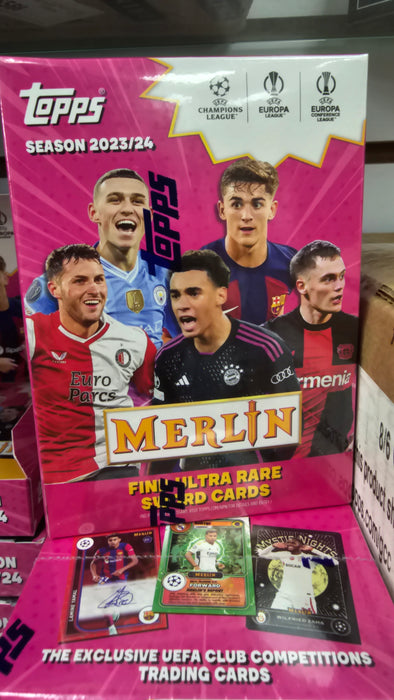 2023/24 Topps UCC Merlin Factory Sealed Value Box