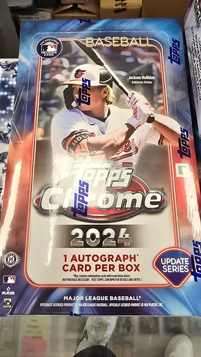 2024 Topps Chrome Update Series Baseball Hobby Box