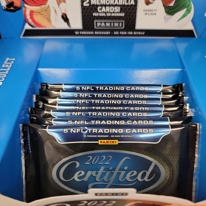 2022 Panini Certified Football Hobby Box - PACK