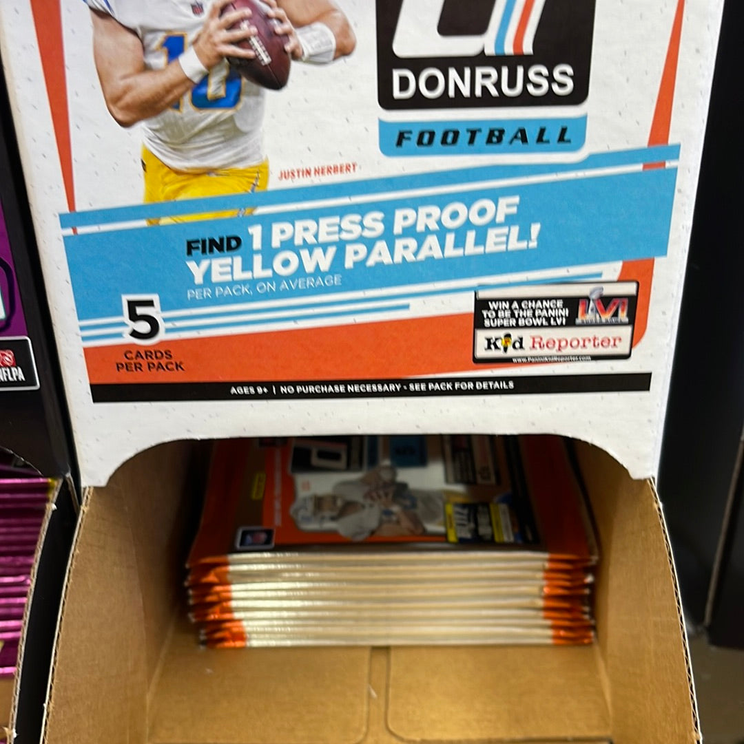 2021 Panini Donruss Football Gravity Pack